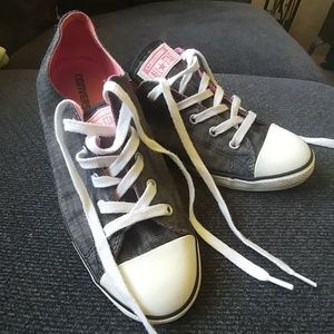 All Star Converse - Pink & Gray
